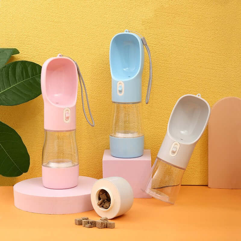 Wasserflasche für Haustiere: Flüssigkeitszufuhr für unterwegs für glückliche Hunde