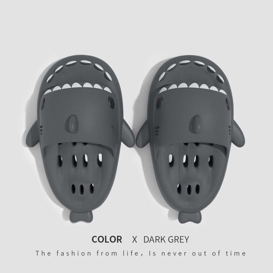 Shark Slides Slippers for Men & Women - Soft, Comfy, Non-Slip