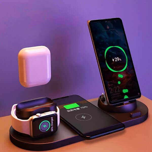 6 In 1 Wireless Charging Dock