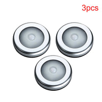 Motion Sensor LED Night Light - Magnetic, Battery-Operated